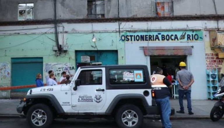 Se derrumba farmacia en la GAM