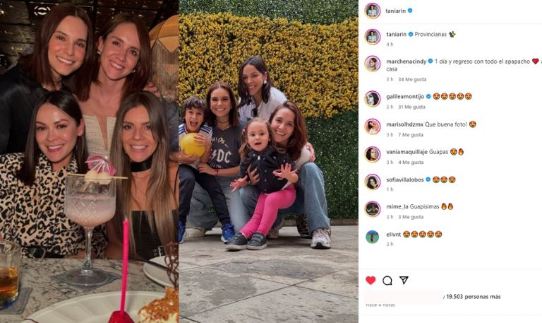 Exintegrantes de VLA reaparecen con Tania Rincón