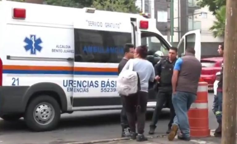 Accidente de tránsito en CDMX