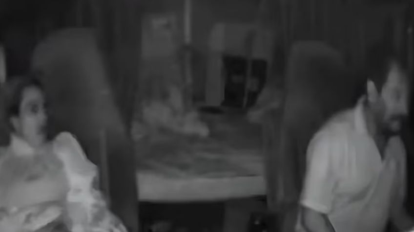 VIDEO: Fantasma aparece a un lado de trailero; viajaban en la carretera Saltillo-Monterrey