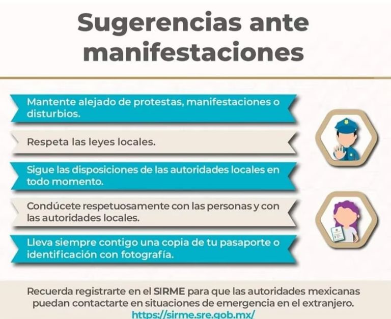 Medidas ante el golpe de estado