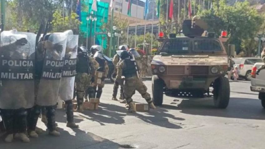 VIDEO: Golpe de Estado en Bolivia; denuncian movilizaciones irregulares del Ejército