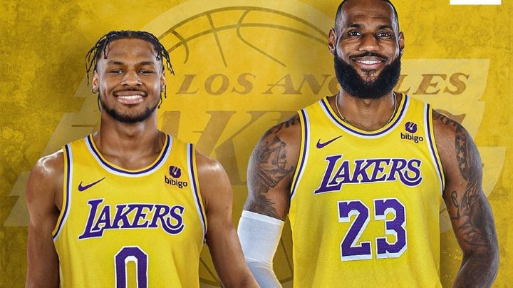 ¿Historia en puerta? Lakers eligen al hijo de LeBron James en el Draft NBA