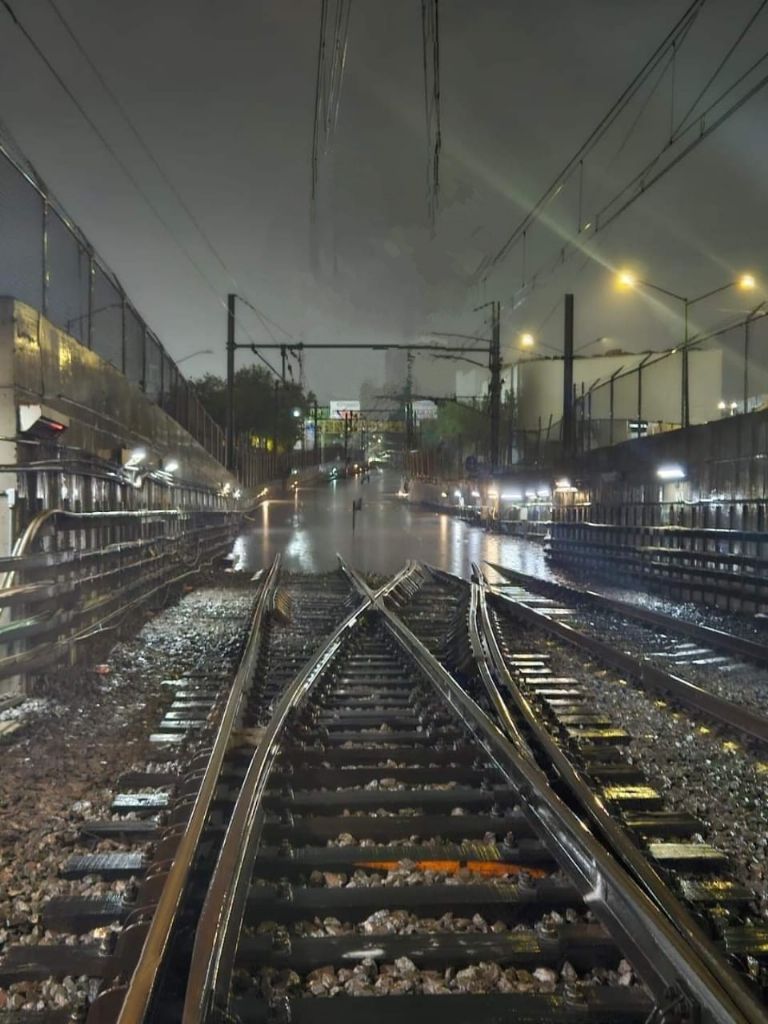 Inundación en la Línea A del Metro
