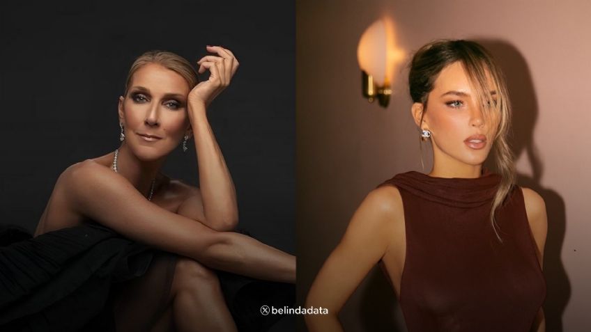 Belinda se emociona al recibir respuesta de su cantante favorita, Céline Dion