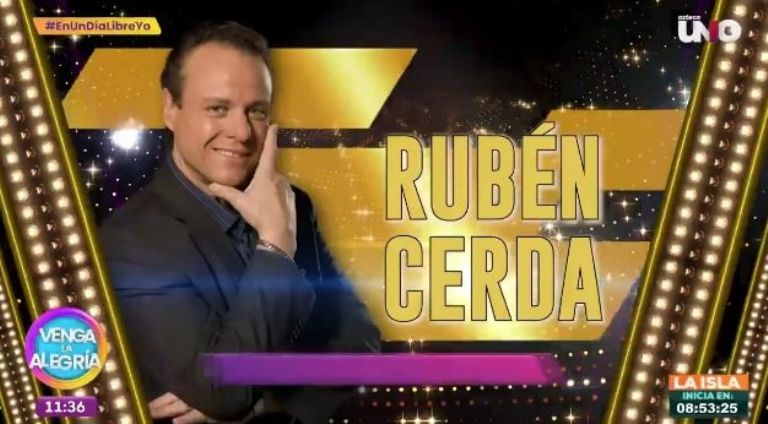 Rubén Cerda fue hospitalizado de emergencia
