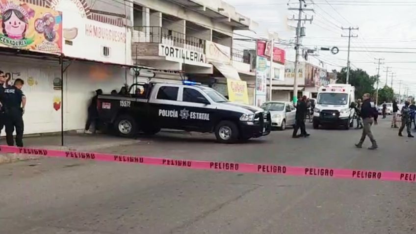 Ataque armado deja dos muertos en Ciudad Obregón; los acribillaron frente a expendio