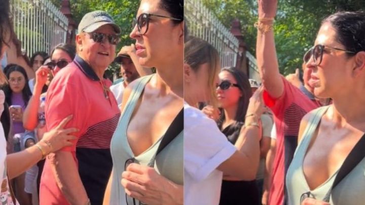 Tunden en redes a 'Quico'; se 'saltó' la fila y dedicó 'mentada' a jaliscienses