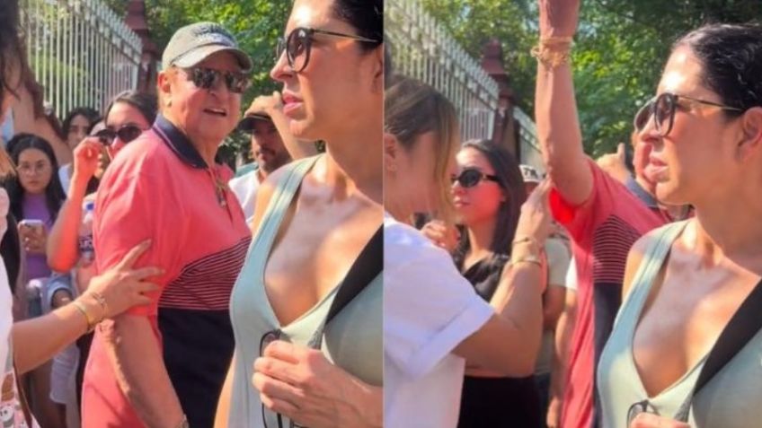 Tunden en redes a 'Quico'; se 'saltó' la fila y dedicó 'mentada' a jaliscienses