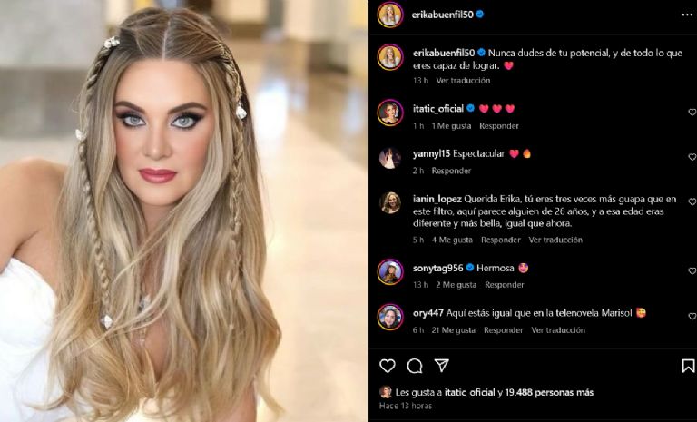 Erika Buenfil es destrozada por el exceso de filtros