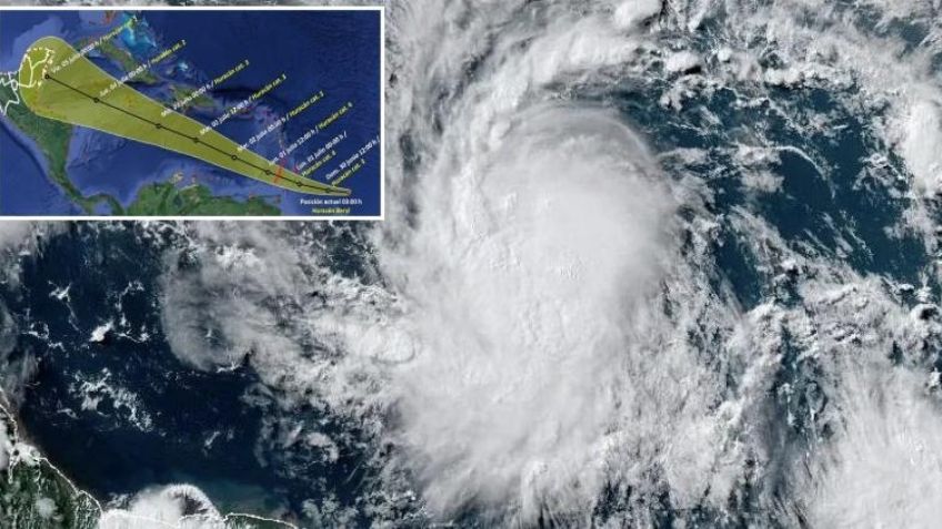 Conagua: ¡Alerta! Huracán 'Beryl' evoluciona a categoría 3; se acerca al sur de México