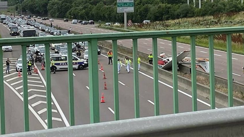Fatídico accidente aéreo: Avioneta cae cerca de París; confirman tres muertos