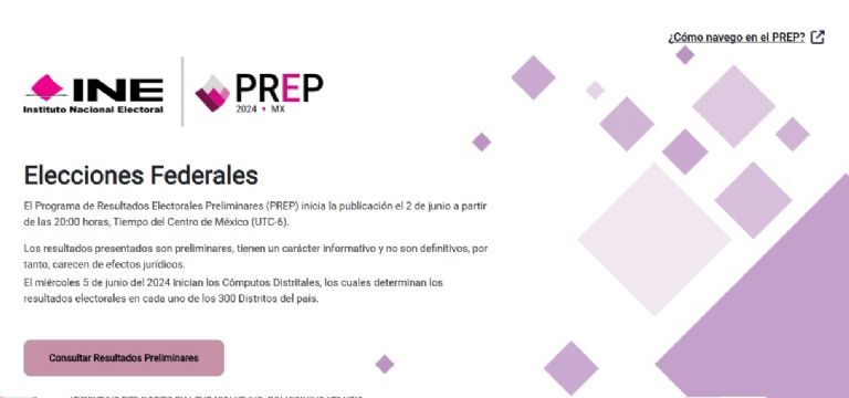 INE cierra el PREP. Foto: INE