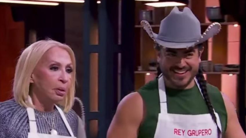 Rey Grupero se burla de romance con Laura Bozzo en 'MasterChef' y la llama "sugar momia"