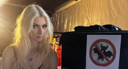 Taylor Momsen es mordida por un murciélago en pleno concierto: VIDEO