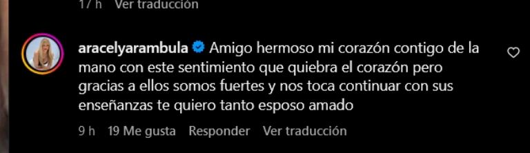Aracely Arámbula consuela a Alejandro de la Madrid