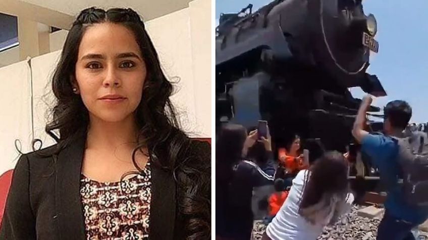 Ella era Dulce Alondra, la joven madre arrollada por locomotora 'Emperatriz' en Hidalgo