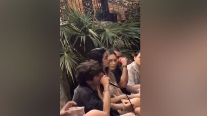 ¿Van en serio? VIDEO capta a Kenia Os y Gabito Ballesteros 'muy cariñosos'