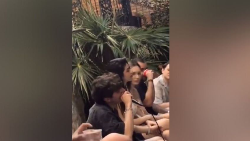 ¿Van en serio? VIDEO capta a Kenia Os y Gabito Ballesteros 'muy cariñosos'