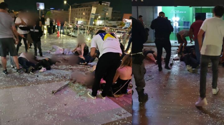 VIDEO: Desplome mortal en Plaza Alttus: Fallecen dos adolescentes y hay 15 heridos