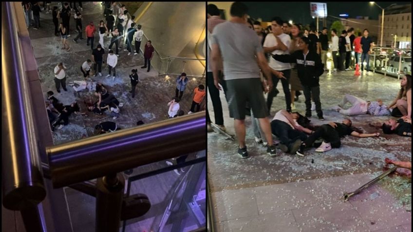 FUERTES IMÁGENES: Se derrumba terraza de bar de SLP; hay 3 muertos y 16 heridos