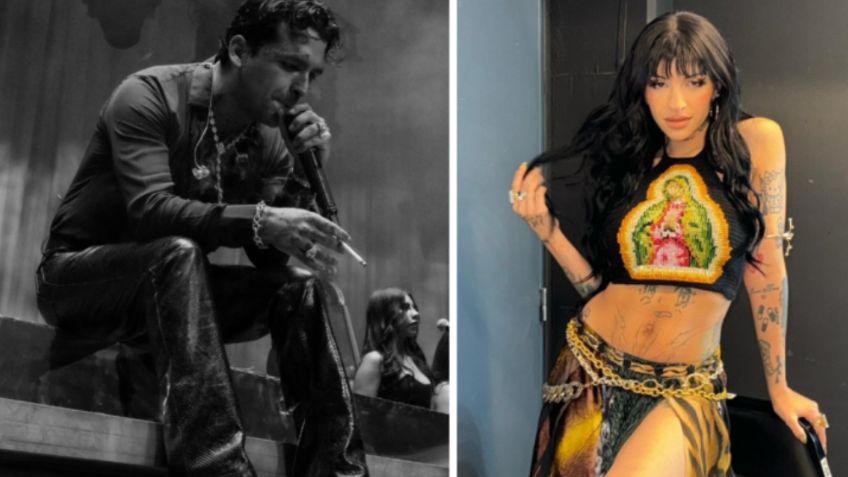 ¿Christian Nodal lloró por Cazzu en pleno concierto? VIDEO desata polémica: "Qué ridículo"