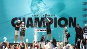 Foto ilustrativa de la nota titulada Como en casa; mexicano Carlos Ortiz gana el torneo de la LIV Golf en Houston