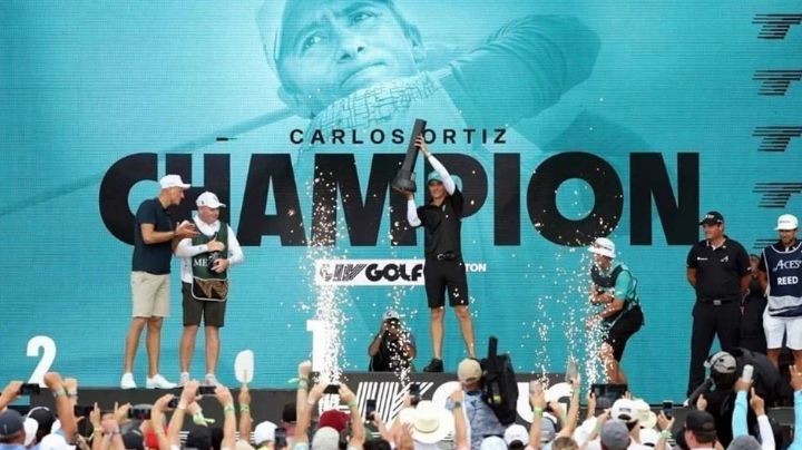 Como en casa; mexicano Carlos Ortiz gana el torneo de la LIV Golf en Houston
