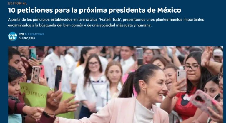 Semanario 'Desde la Fe' en formato virtual