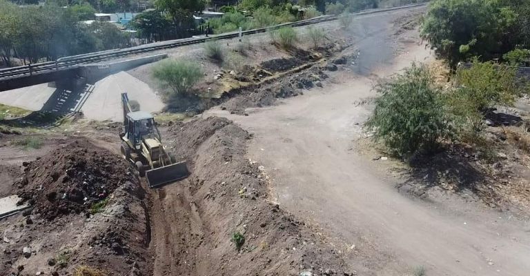 Buscan prevenir posibles inundaciones