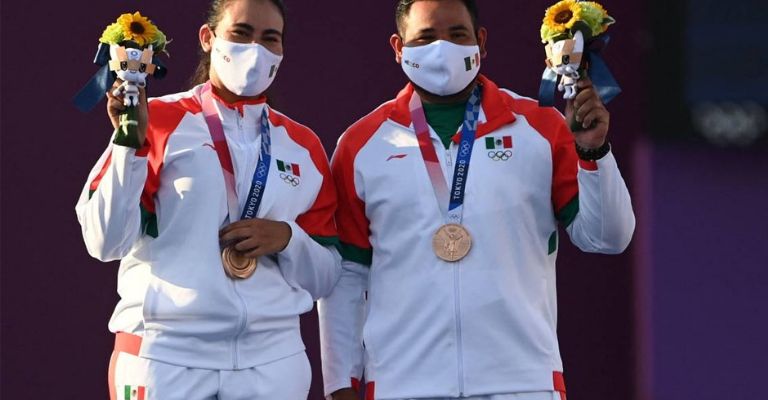 Alejandra ganó el bronce en Tokio, junto a Luis Álvarez