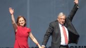 Foto ilustrativa de la nota titulada Beatriz Gutiérrez Müller dedica emotivo mensaje a AMLO y aplaude sus logros