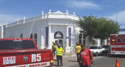 UMPC clausura las oficinas de Canaco Navojoa por el colapso de su techo