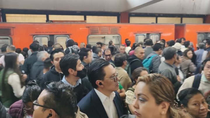 Caos en la Línea 3: Lluvias provocan retrasos en el Metro de la Ciudad de México