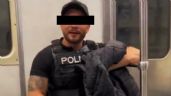 Foto ilustrativa de la nota titulada Policía que aparece en VIDEO del Metro recibe homenaje por Omar García Harfuch
