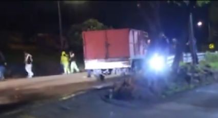 Fatal accidente en la México-Cuernavaca: Conductor atropella a 4 trabajadores; están graves