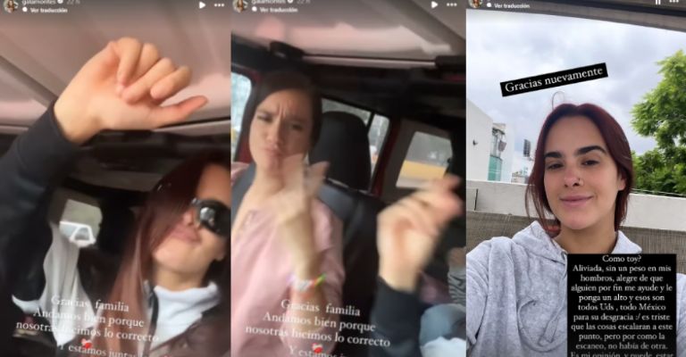 Gala Montes y su hermana se unen y comparten mensajes sobre polémica con su madre