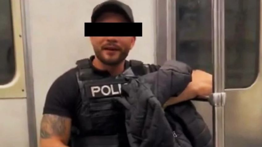 Policía que aparece en VIDEO del Metro recibe homenaje por Omar García Harfuch