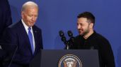 Foto ilustrativa de la nota titulada VIDEO: Joe Biden se confunde y presenta a Zelenski como "Putin" en plena conferencia