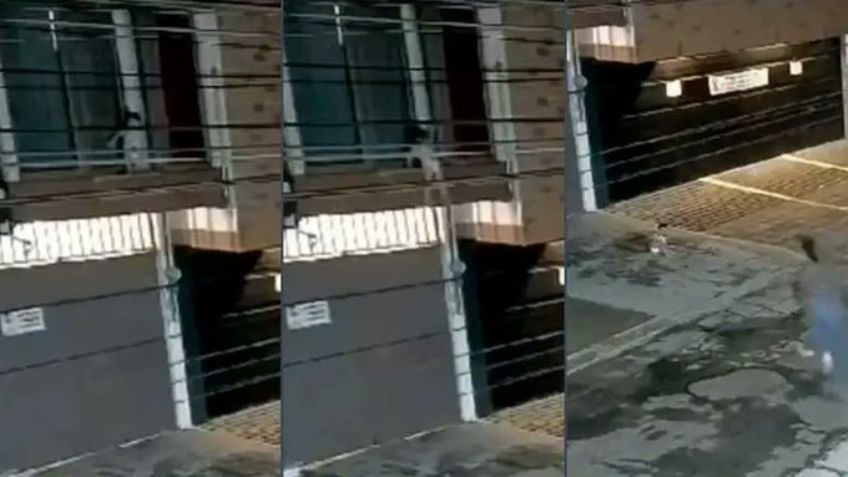 (IMÁGENES FUERTES) Fatal accidente en Puebla: Bebé de un año cae desde balcón