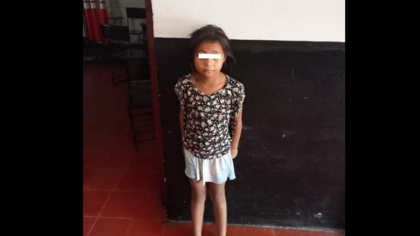 Madre abandona a su hija de 5 años en Yucatán; le dejó 40 pesos en mano