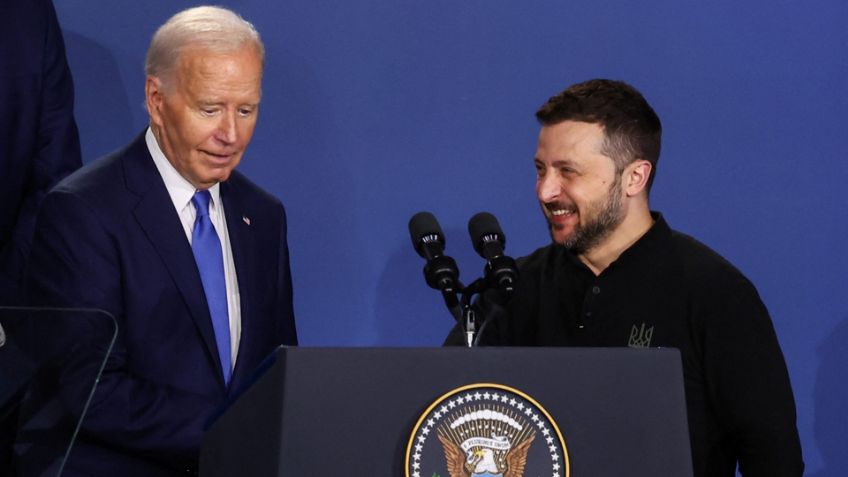 VIDEO: Joe Biden se confunde y presenta a Zelenski como "Putin" en plena conferencia