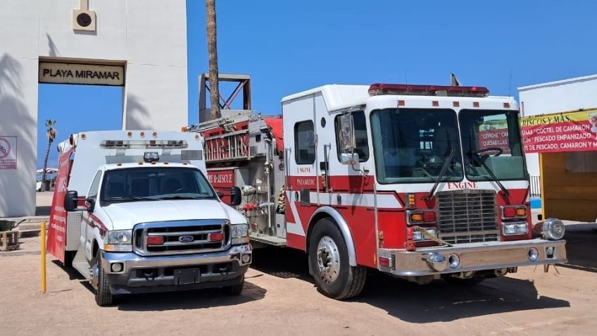 Recibe Guaymas camión de Bomberos y ambulancia para mejorar su servicio de emergencia