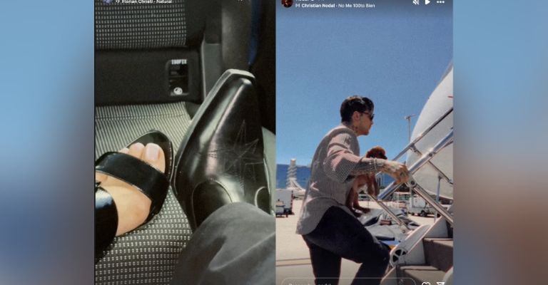 Pepe Aguilar es captado en el hospital mientras Ángela Aguilar se va de viaje con Christian Nodal