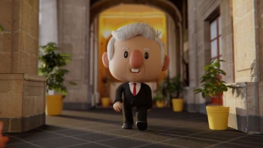 Recrean a AMLO en 3D: Conoce a María Tabares, la mente creativa de la tierna animación