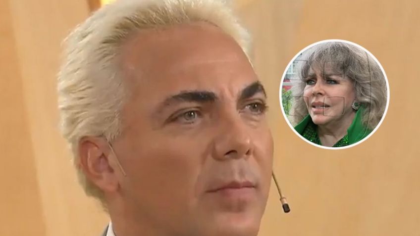 ¿Se enojó? Desde 'Ventaneando', Verónica Castro reacciona a nueva novia de Cristian Castro