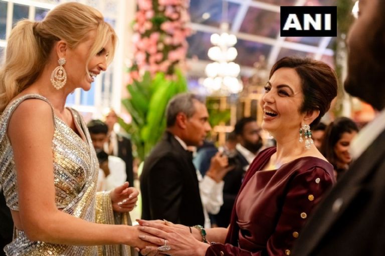 Ivanka y madre del novio