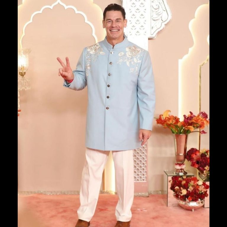 John Cena en la boda