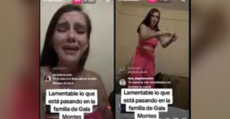 Madre de Gala Montes la amenazaría con cuchillo