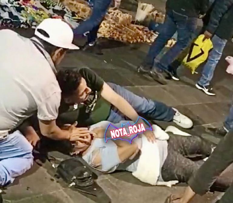 Balacera en la Alameda Central